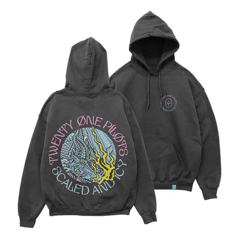 twenty one pilots scaled and icy hoodie